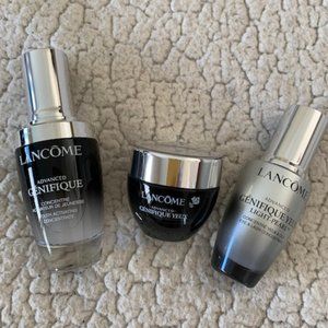 Lancome Advanced Genifique Concentrate, Genifique Yeux, and Light-Pearl